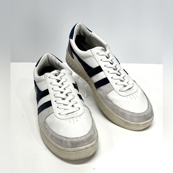 GOLA Grand slam Trident White and blue low top Sneakers size 11 - Picture 1 of 7